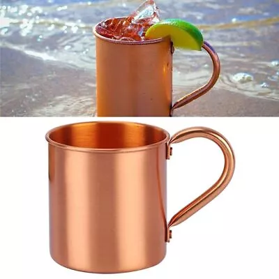 16OZ Pure Copper Cup Handcrafted Moscow Mule Mugs  Mules Cocktails Coffee Beer • $20.76