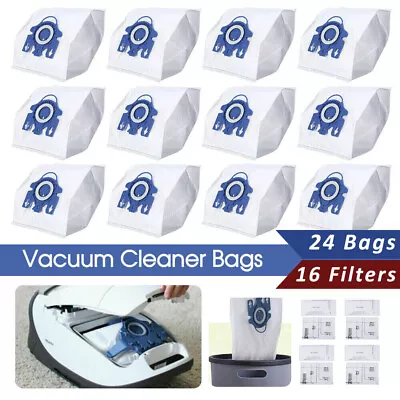 -24x Vacuum Cleaner Dust Bags For Miele Hyclean 3D GN C2 C3 S2 S5 S8 S5211 S5210 • $17.59