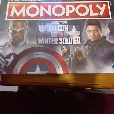 MONOPOLY: Marvel Studios' The Falcon And The Winter Soldier Edition Board Game • £12.50