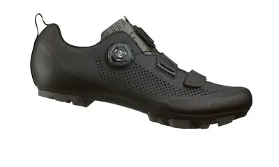 Fizik X5 Terra Men's Mountain Bike Shoes Black/Black M45.5 • $89.99