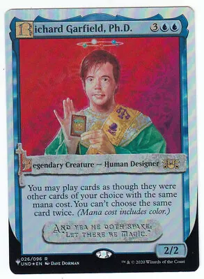 Magic The Gathering Mystery/The List Richard Garfield PH.D. Foil NM/MT • $1.79