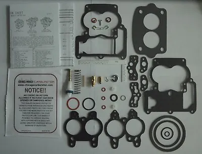 Marine Rochester 2 Barrel Carb Kit Mercruiser  1397-2072 1397-2637 1397-3464 New • $28.45