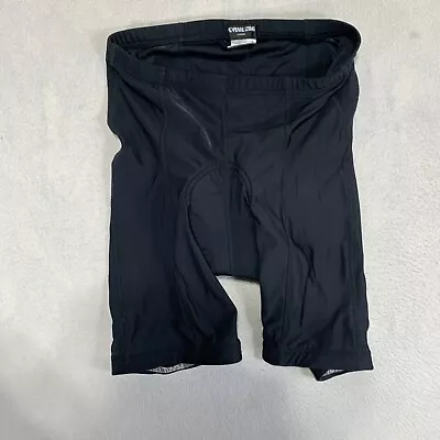 PEARL IZUMI Cycling Shorts Mens Large Black Padded Compression • $14.74