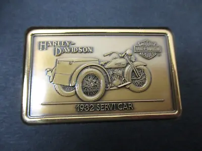 Genuine Harley-davidson 1932 Servi-car Bronze Ingot With Certifacate • $16