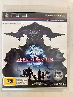 A Realm Reborn : Final Fantasy 14 (XIV) Online (PS3 Game) PlayStation Three • $8.46