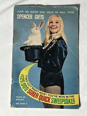 1969 Spencers Gifts Catalog (Vintage Print Ad Polkadot Volkswagen)￼ Bunny • $12.88
