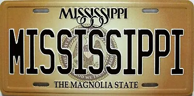 Mississippi State License Plate Novelty Fridge Magnet • $7.99