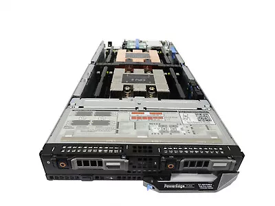 Dell PowerEdge FC630 Blade Server W/ 2x E5-2620v3 16GB 2x 1TB 2.5 H730 M • $715