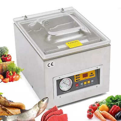 120W Commercial Vacuum Packing Sealing Machine Digital Chamber Packaging Sealer • $310.65