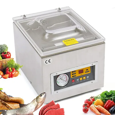 $289.01 • Buy Commercial Vacuum Packing Sealing Machine Kitchen Food Chamber Sealer DZ-260C