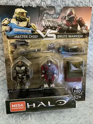 Mega Construx Halo Master Chief VS Brute Warrior 2020 Mega Bloks Halo Infinite ! • $27.33