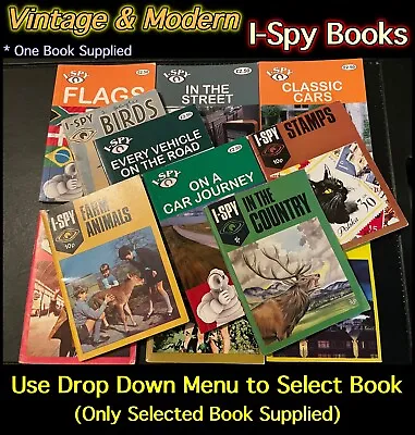 £3.49 • Buy I-Spy Books: Kids Books Including Seaside, Cars, Trains +More (Select Item) 