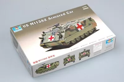 Trumpeter 7239 US M113A2 Armored Personnel Carrier 1:72 New  Free Shipping • $21.99