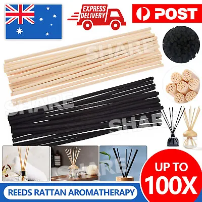 $4.95 • Buy Up To 100x Reed Diffuser Reeds Rattan Aromatherapy Aroma Sticks Bulk Pack AUS