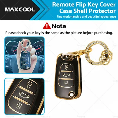 Remote Flip Key Cover Case Shell Protector Suitable For Hyundai I30 Ix35 For Kia • $16.59