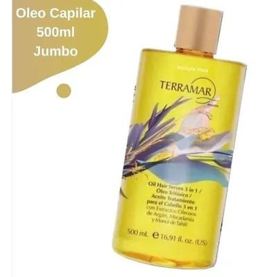 Terramar Oil Treatment 3 In 1 With Argan And Macadamia Oil 500ml • $78.98
