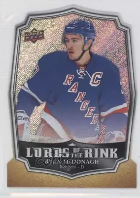 2014-15 Upper Deck Overtime Lords Of The Rink Ryan McDonagh #LR-12 • $3.42