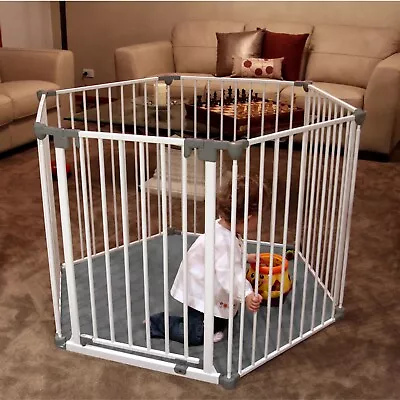 Dreambaby 3.8m Royale Converta 3-in-1 Playpen Gate Kids/Toddler Barrier Fence • $160