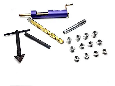 US Stock Thread Repair Kit M10 X 1.25 Drill Tap Extraction Removal Tool Inserts • $38.05