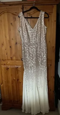£44.99 • Buy GODDIVA Absolutely Stunning Special Occasion Maxi Dress - Size 14 - BNWOT