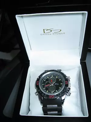 $55 • Buy Daniel Steiger Men's DigiTech Sport Watch In Box