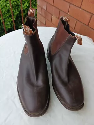 R. M. Williams Longhorn Boots Dark Brown Size 11 • $199