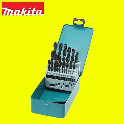 Makita D-54097 25pc HSS-R Metal Drill Bit Set • £19.99