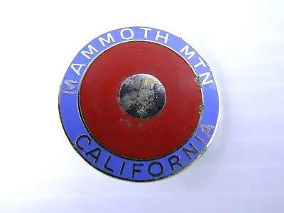 Vintage Mammoth Mountain California Pin Made In Japan Red And Blue 1  • $11.29