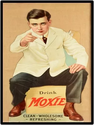 Moxie Drink 9  X 12  Metal Sign • $14.99