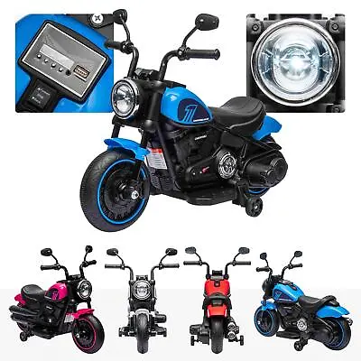 Kids 6V Electric Ride On Motorbike Cycle With Up To 45min Runtime Ride On Toy • £59