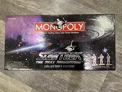 Star Trek The Next Generation Monopoly Collector's Edition 1998  (Pieces Sealed) • $29.99