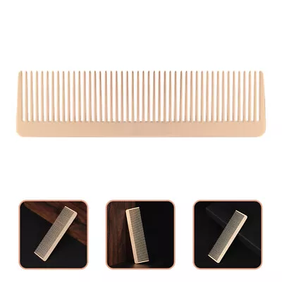 Gold Hair Comb For Men And Women - Zinc Alloy Wet Hairstyle Combs-VA • $9.86