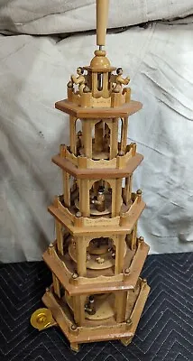 4 Tier German Nativity Pyramid - Design Hesse - Bad Aibling Oberbayern • $89.95