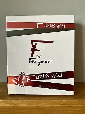 SALVATORE FERRAGAMO F LOVES YOU  GIFT SET 50ML EDT PARFUM  + BODY LOTION 50 Ml • £45