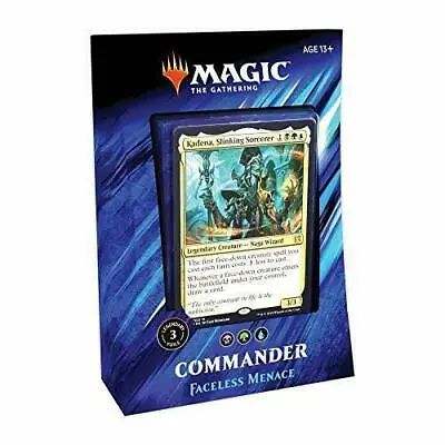 FACELESS MENACE Commander 2019 Complete Deck Mtg Sealed NEW B • $69.99