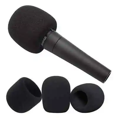 Microphone Cover Sponge Cover 10 PCS Foam Mic Covers Windscreen Protective Cap • $10.89