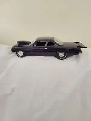 Diecast 1/24 1962 Chevy Impala Drag Car Purple • $12.90