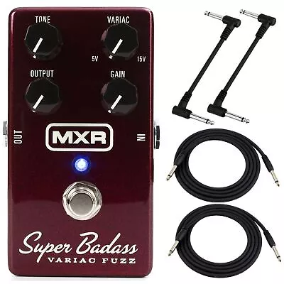 MXR M236 Super Badass Variac Fuzz Pedal With Cables • $149.99