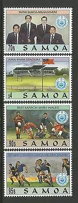 SAMOA 1994 MANU SAMOA RUGBY TEAM Set Of 4v MNH • $5.73