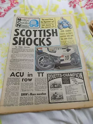  Motor Cycle News/Honda CRM250/CCM/Vincent/World Of Sport TV Scramble • £6