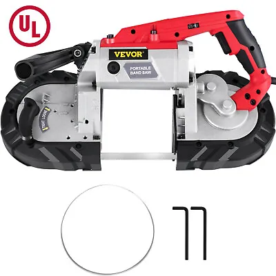 VEVOR Variable-Speed 5  Deep Cut Portable Band Saw 110V 10-A MotorCertified • $93.99