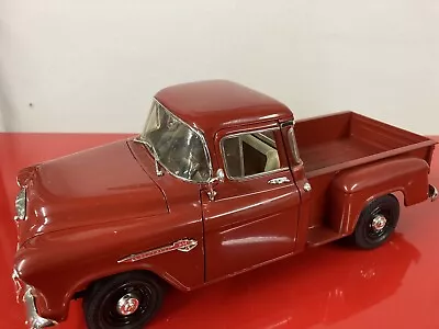 1/18 Diecast 1955 Chevrolet 3100 Red Pickup Truck By Ertl • $25