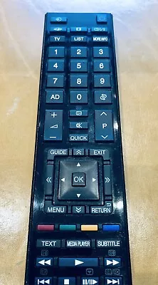 £29.99 • Buy Toshiba Regza Ct-90345 Tv Remote Control 40wl753g 46wl753 32sl753b Free Uk Post