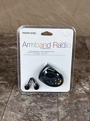 Memorex Armband Radio Sport Digital Am/Fm With Clock Function Armband MR4402BK • $21.87