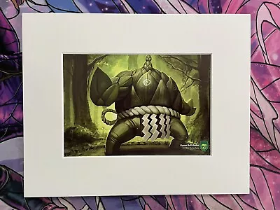 Sumo Artichoke | Kaijudo TCG | KMC Exclusive Art Print • $25