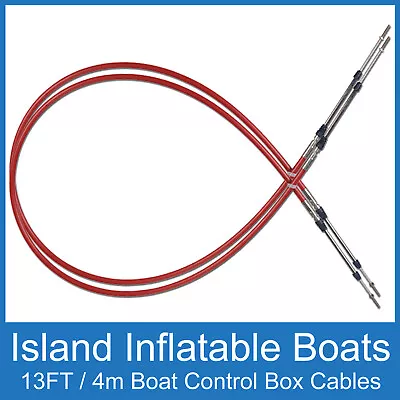 2 X Yamaha Parsun Outboard 13FT 4m Control Cables BOAT Throttle 33C C8 Morse • $96.20