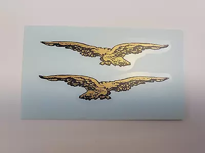 Moto Guzzi Toolbox Eagle Decal - Gold - Eldorado Ambassador 850GT - 13919660 • $9.95