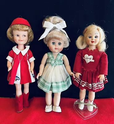 Vintage 8” Dolls (3) Penny Brite Ginny Vogue  Mary Hartline • $8.99