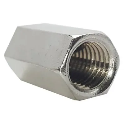 3/8-24 Rod Coupling Nuts Hex Extension Stainless Steel Qty 10 • $47.12