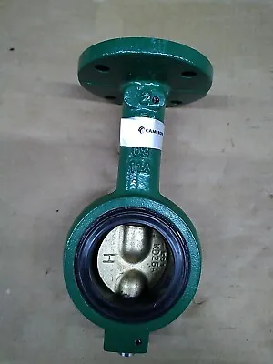 2  Wafer Butterfly Valve Cameron DEMCO Bronze Disc Buna Seat With Handle. • $20